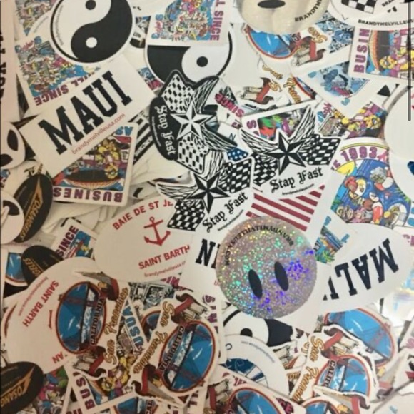 50 Brandy Melville Stickers - Picture 1 of 1